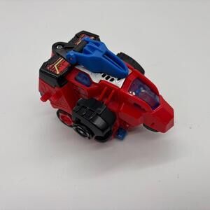 VTech Switch & Go Dinos Turbo Dino Turbo Lacerausaurus Launcher Red Car